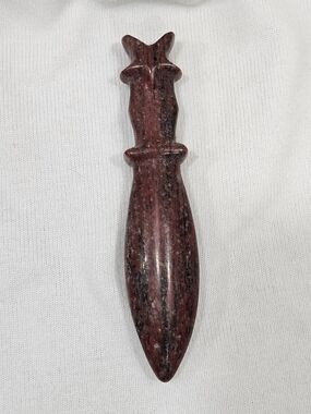 Red Jasper Crystal Dagger